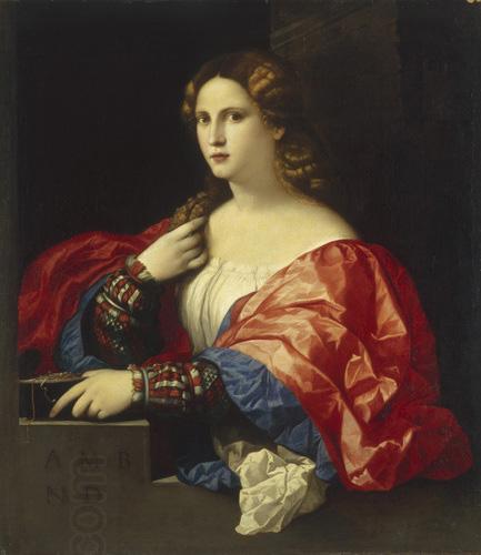 Palma il Vecchio Portrait of a Woman oil painting picture
